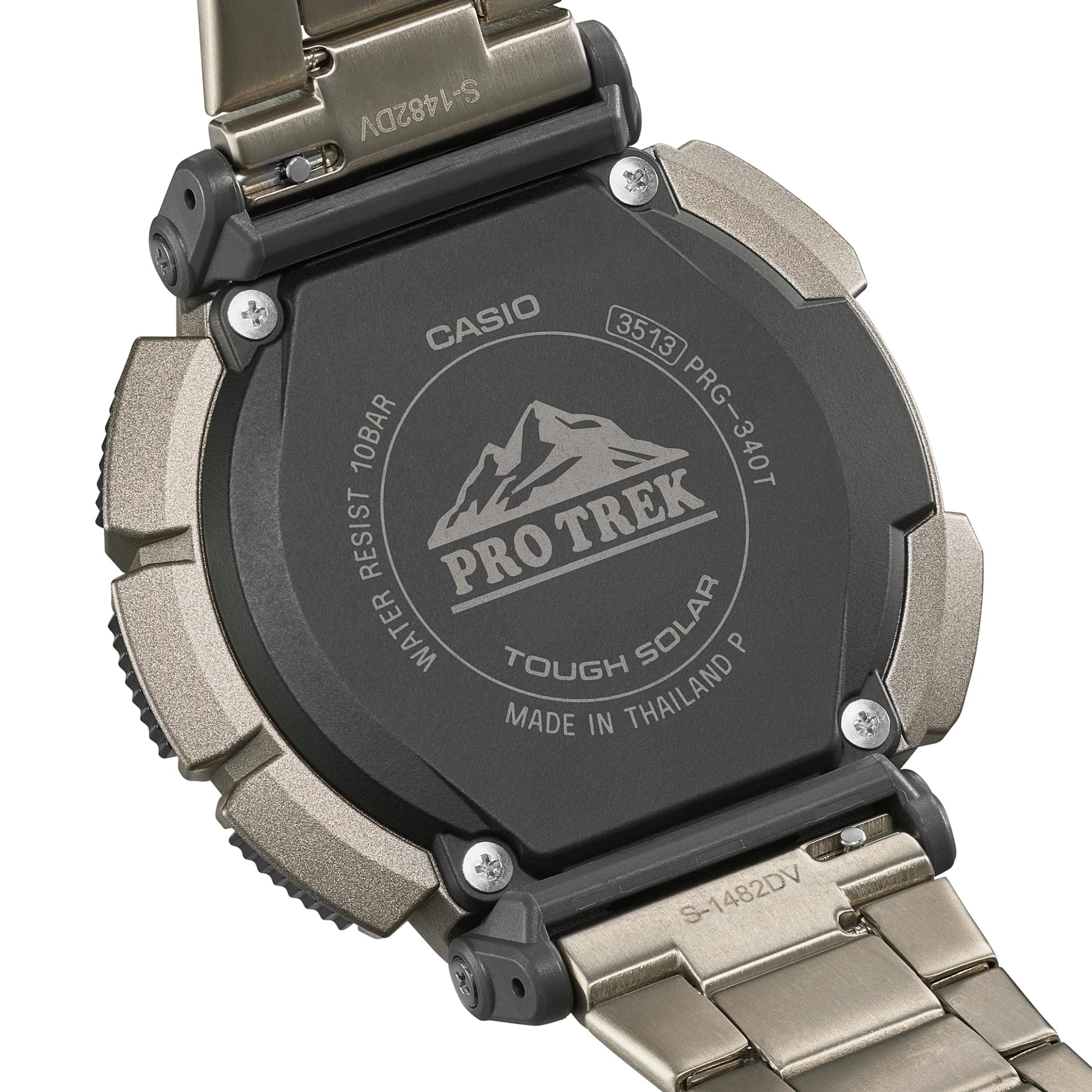 Casio PRG-340T-7ER Pro Trek Herrenuhr Weiß • Tough Solar • Digitaler Kompass, Bild 6