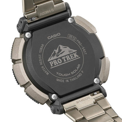 Casio PRG-340T-7ER Pro Trek Herrenuhr Weiß • Tough Solar • Digitaler Kompass, Bild 6