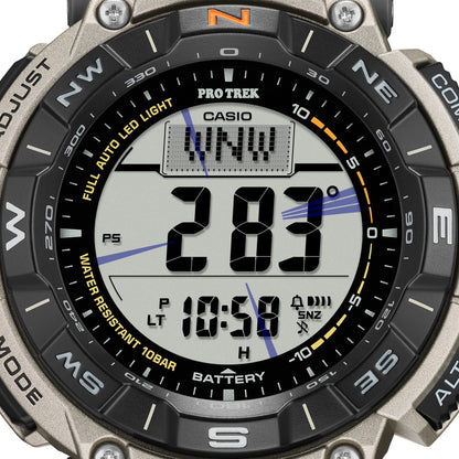 Casio PRG-340T-7ER Pro Trek Herrenuhr Weiß • Tough Solar • Digitaler Kompass, Bild 8