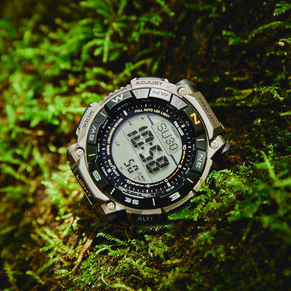 Casio PRG-340T-7ER Pro Trek Herrenuhr Weiß • Tough Solar • Digitaler Kompass, Bild 13
