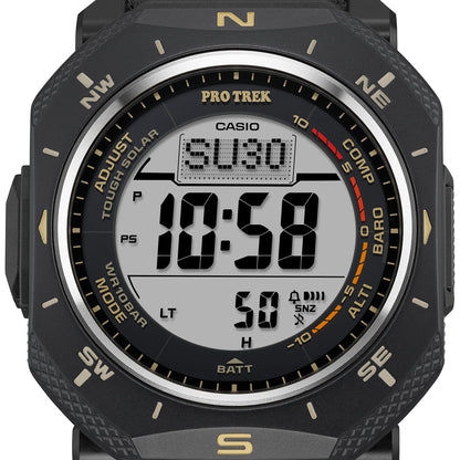 Casio Pro Trek PRG-69B-1ER PRG-69 Series Armbanduhr Schwarz • Solarbetrieb • Dreifachsensor, Bild 7