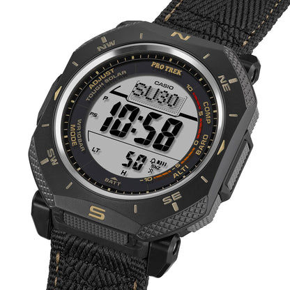 Casio Pro Trek PRG-69B-1ER PRG-69 Series Armbanduhr Schwarz • Solarbetrieb • Dreifachsensor, Bild 8