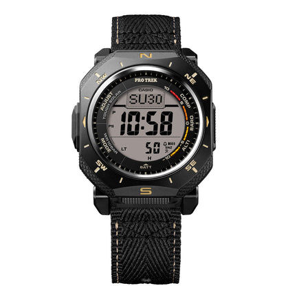 Casio Pro Trek PRG-69B-1ER PRG-69 Series Armbanduhr Schwarz • Solarbetrieb • Dreifachsensor, Bild 6