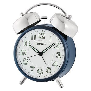 Seiko QHK063L Reloj Despertador • Segundero Silencioso Sweep • Agujas LumiBrite