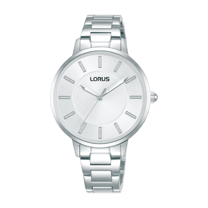 Lorus RG215VX9 Damen Armbanduhr Weiß • Mineralglas • Edelstahlgehäuse