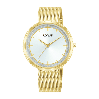 Lorus RG240WX9 Damenuhr Silber • Mineralglas • Mesharmband