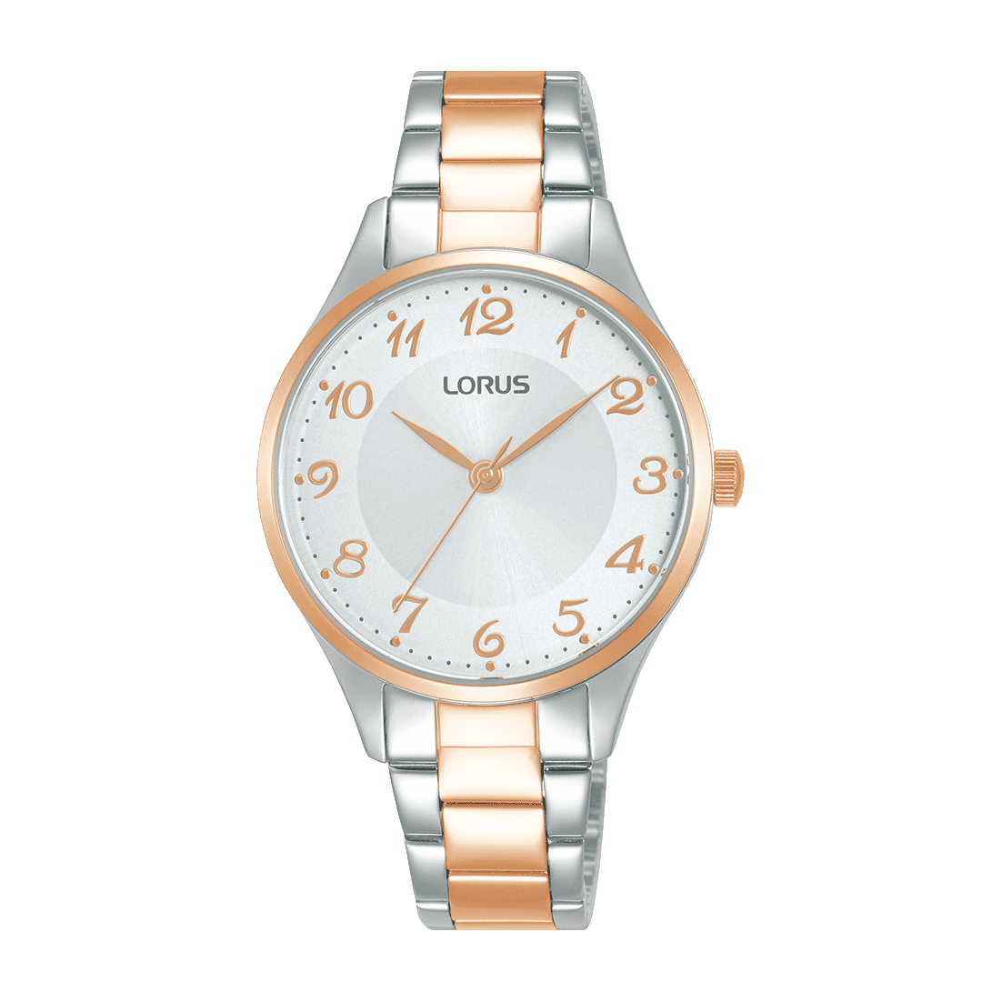 Lorus RG272VX9 Damenuhr Weiß • Mineralglas • Edelstahlarmband
