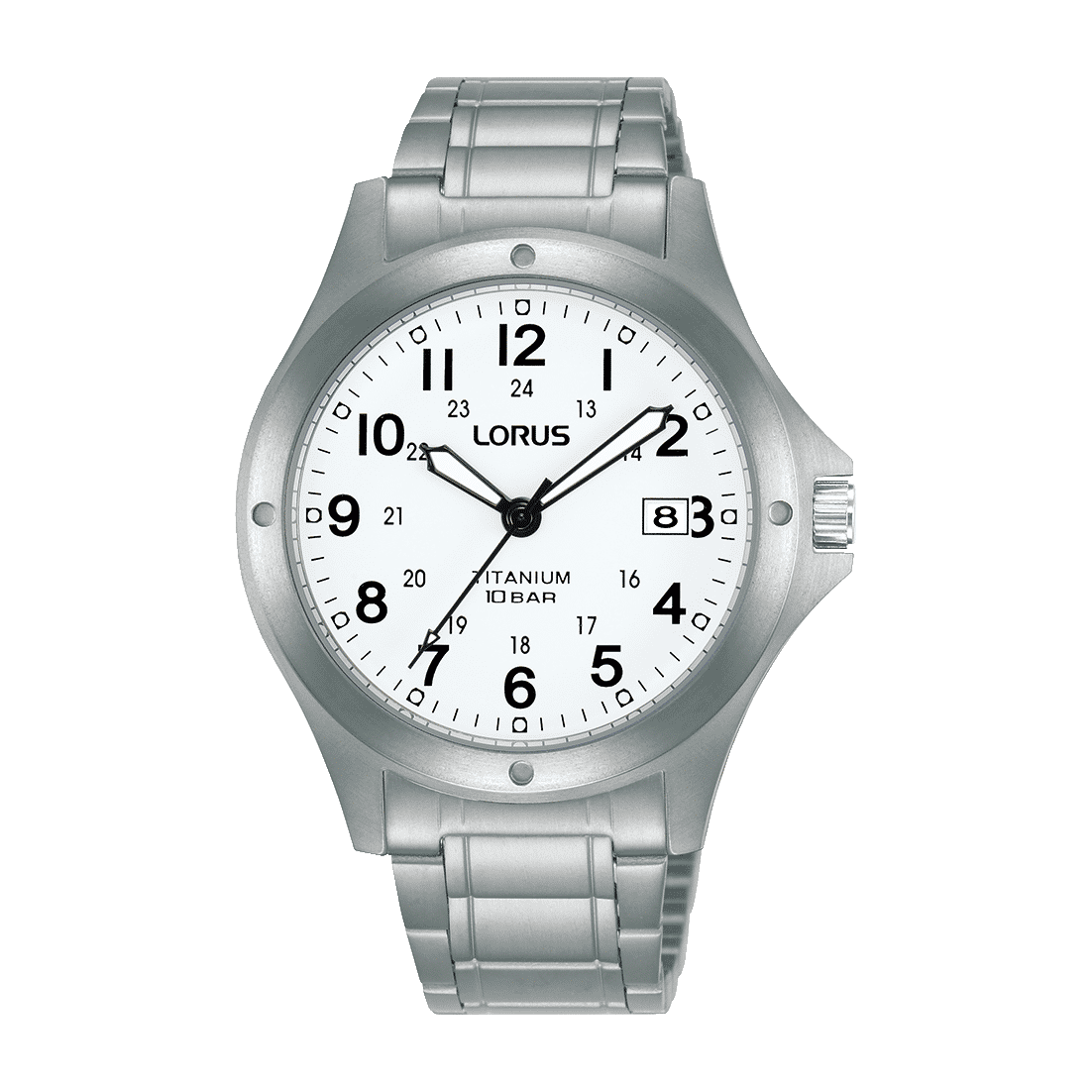 Lorus Sports RG883CX9 Herren Armbanduhr • Titangehäuse • Mineralglas