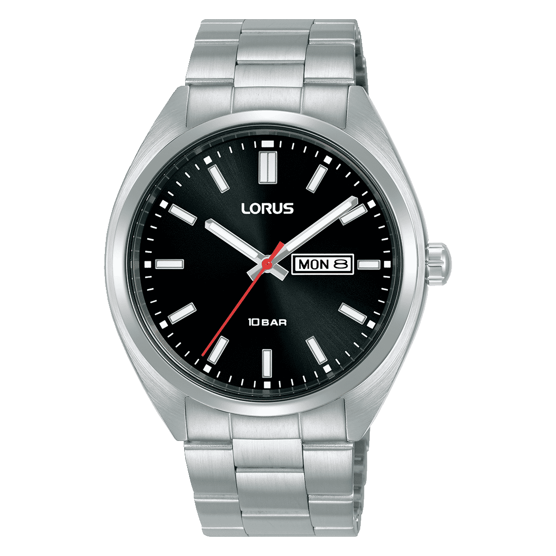 Lorus Sports RH363AX9 Herren Armbanduhr Schwarz • Mineralglas • 10 bar Wasserdicht