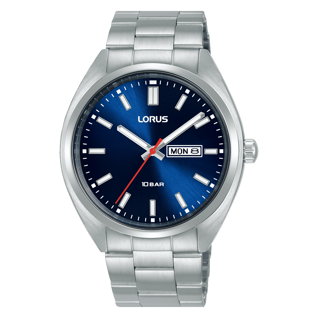 Lorus Sports RH365AX9 Herrenuhr Dunkelblau • Mineralglas • 10 bar wasserdicht