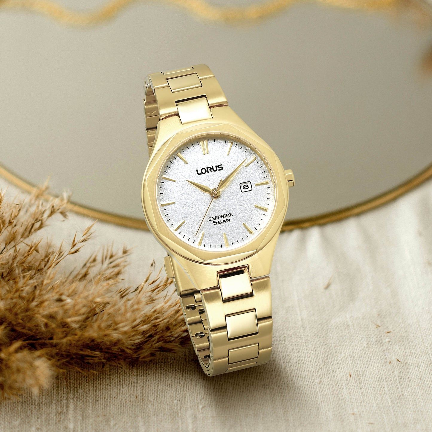 Lorus Classic RH756BX9 Damen Armbanduhr • Saphirglas • Edelstahlgehäuse, Bild 4