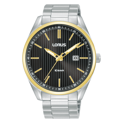 Lorus Sports RH918QX9 Herren Armbanduhr Schwarz • Mineralglas • 10 bar wasserdicht