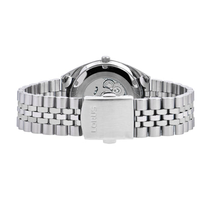 Lorus Classic RL429CX9 Herrenuhr Automatik Dunkelblau • Mineralglas • Edelstahlarmband, Bild 4