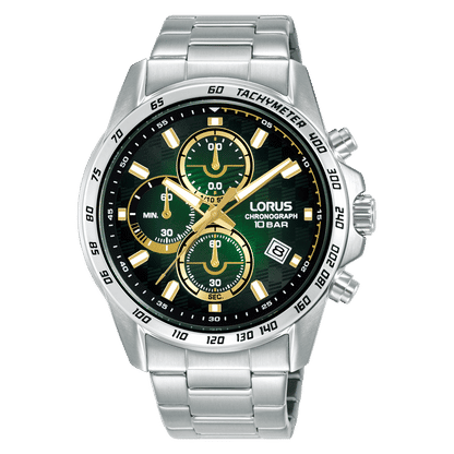 Lorus Sport RM309KX9 Herrenuhr • Chronograph 1/10 Sek. • Mineralglas