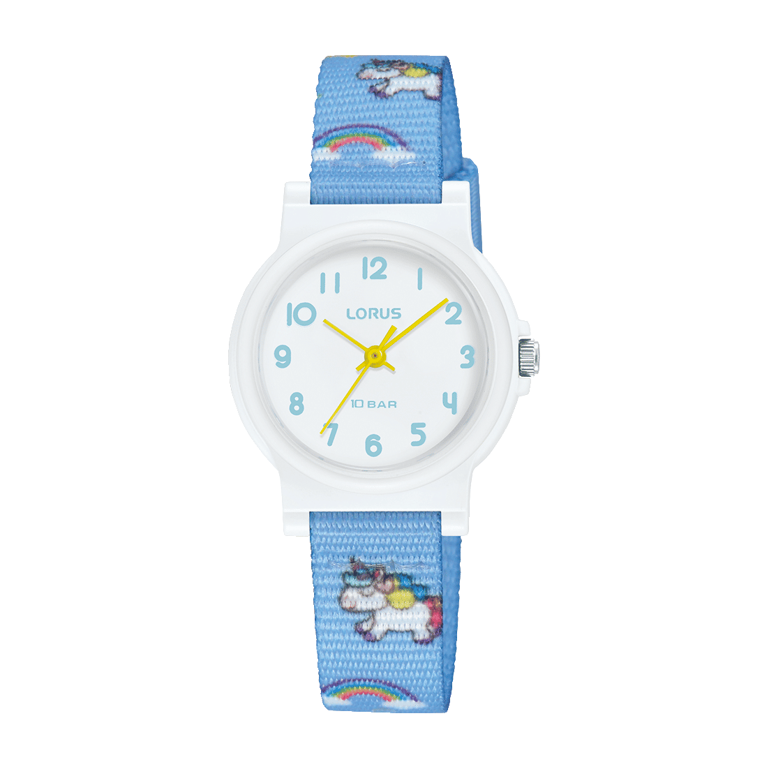 Lorus RRX47JX9 Kinderuhr Hellblau • Quarzwerk • Wasserdicht 10 bar