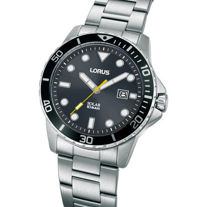 Lorus Sport RX301BX9 Herren Armbanduhr • Solarbetrieb • Edelstahlarmband, Bild 2