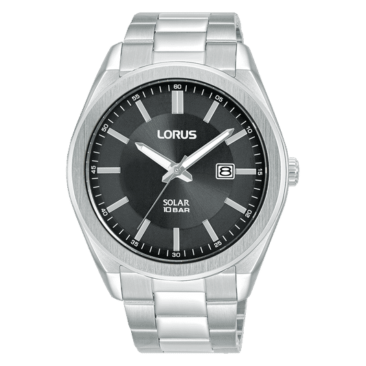 Lorus Sport RX351AX9 Herren Armbanduhr • Solarbetrieb • Mineralglas