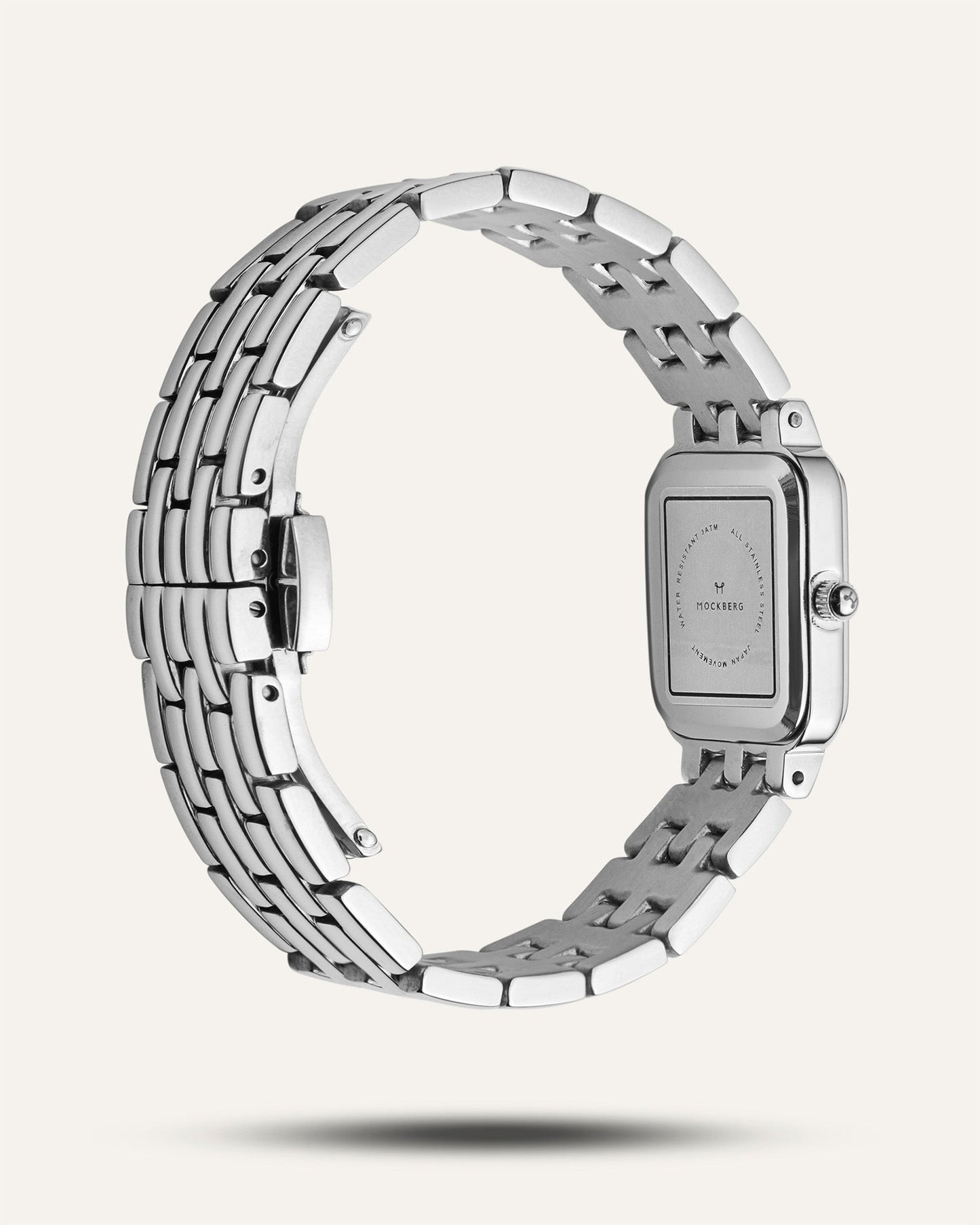Mockberg Renaissance MB0256 Damen Armbanduhr Silber • Mineralglas • Miyota Quarzwerk, Bild 6