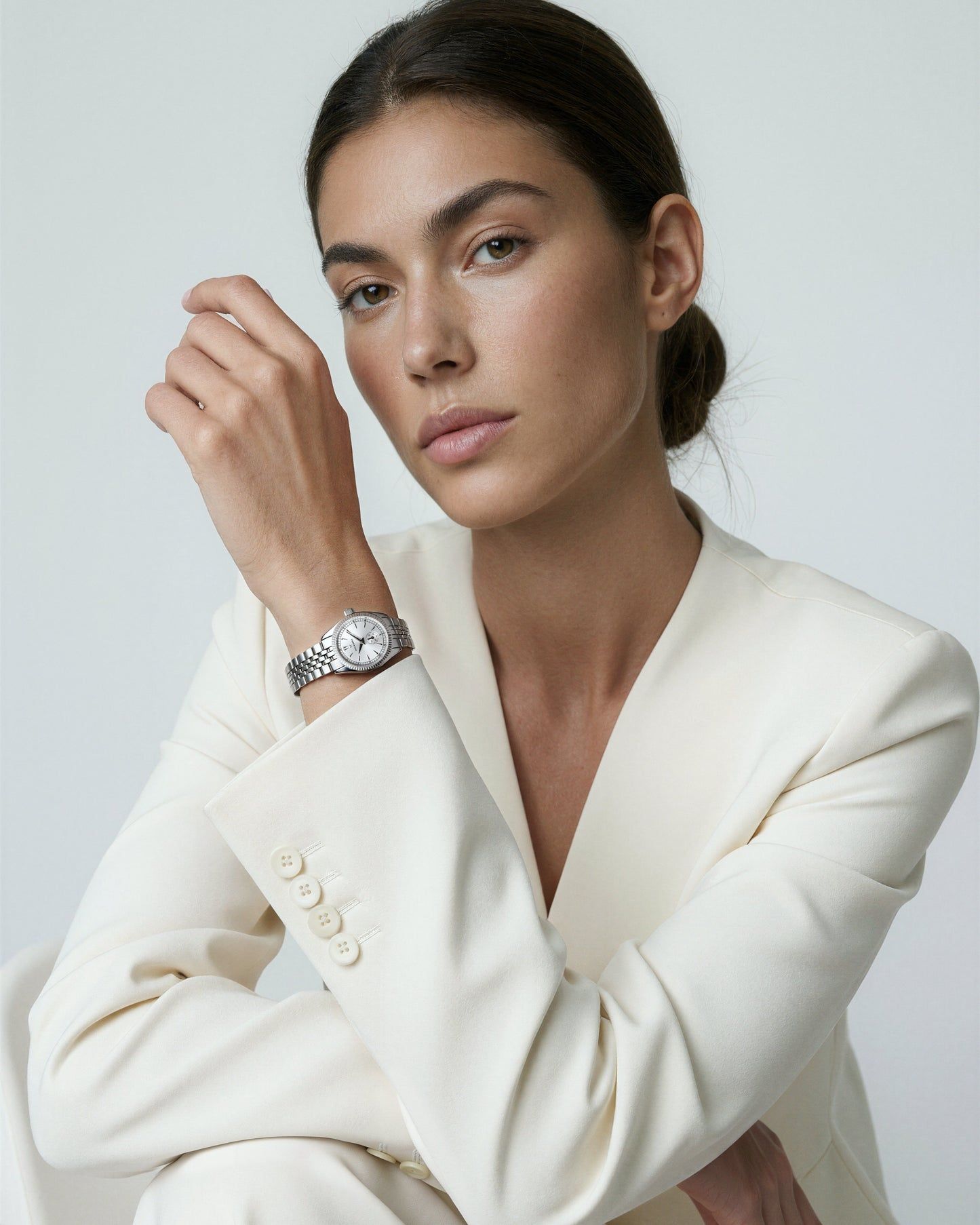 Mockberg Royal MO539 Damen Armbanduhr Silber • Saphirglas • 10 ATM Wasserdicht, Bild 11