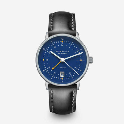 Sternglas Naos Pro GMT S02-NG06-BR02 Herren • Automatikwerk Miyota 9075 • True GMT Funktion