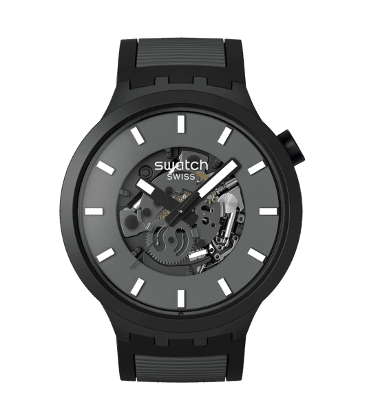 Swatch Big Bold SB05B113 Past The Horizon Herrenuhr • Kräftiges Quarzwerk • Markanter Übergrößen-Look
