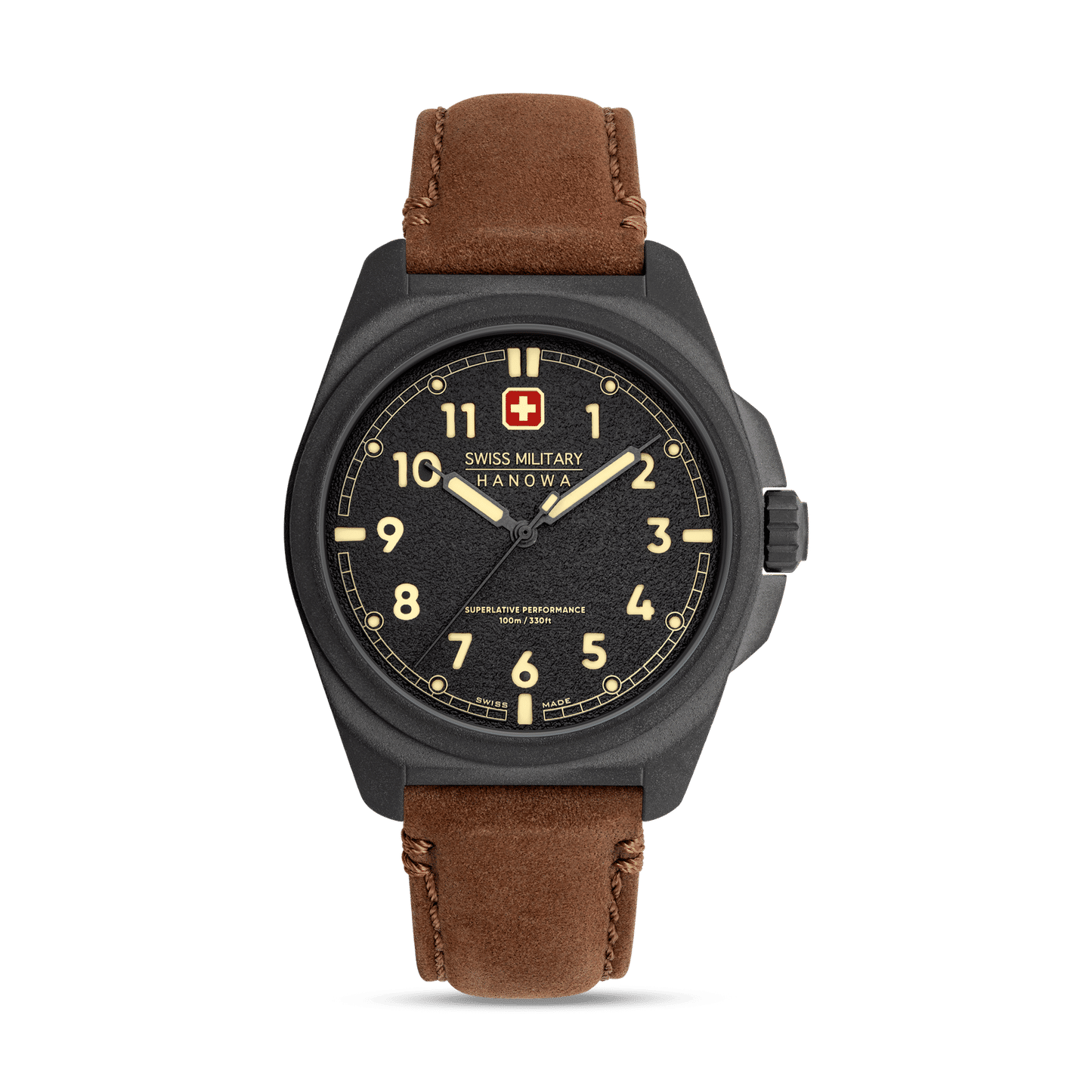 Swiss Military Hanowa Fieldmaster SMWGA0003940 Herren • Saphirglas • 10 ATM Wasserdicht
