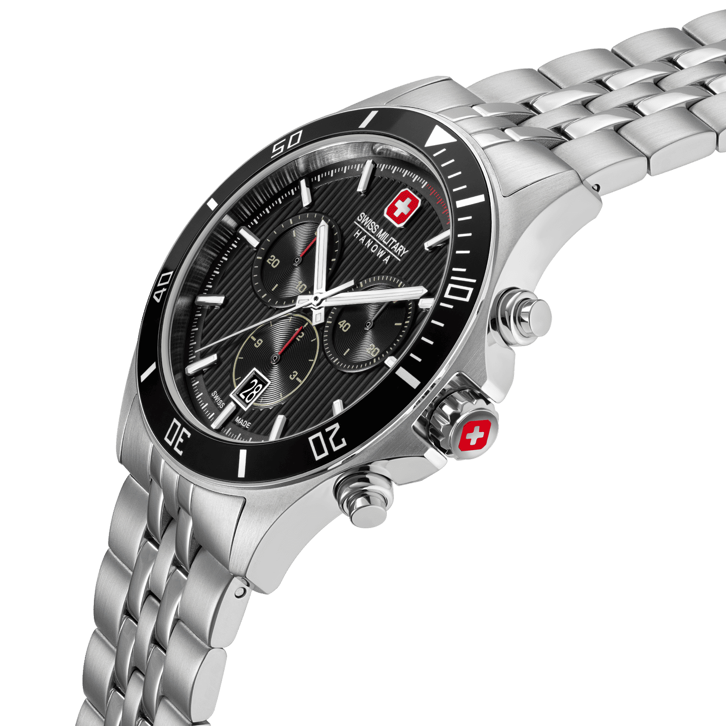 Swiss Military Hanowa Flagship Heritage Chrono SMWGI0007601 Herren • Saphirglas • Chronograph 10 ATM, Bild 2
