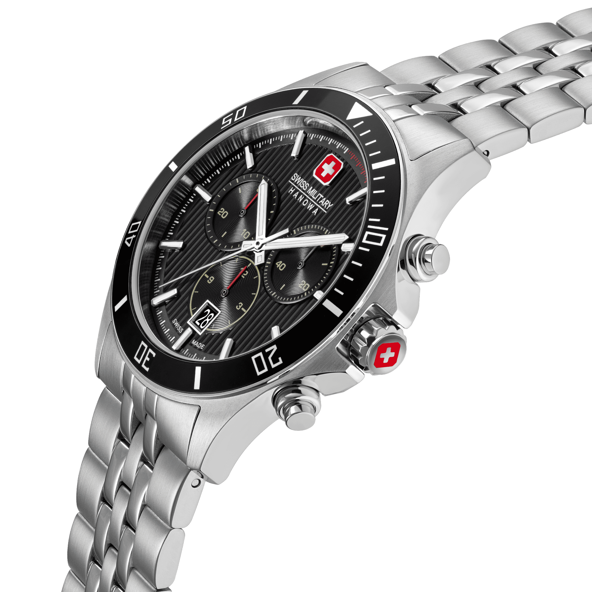 Swiss Military Hanowa Flagship Heritage Chrono SMWGI0007601 Herren • Saphirglas • Chronograph 10 ATM, Bild 2