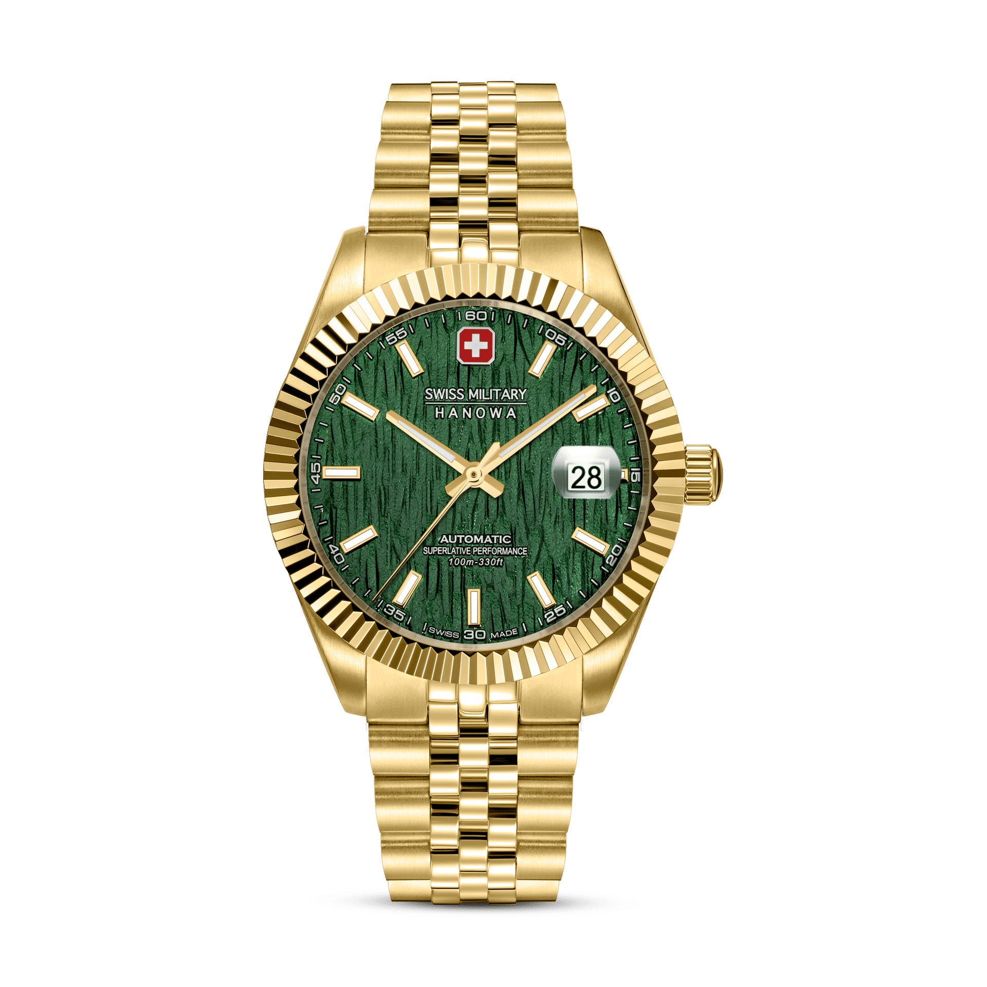 Swiss Military Hanowa Master Diligenter SMWGL0005412 Herren • Automatikwerk Soprod P024 • Saphirglas