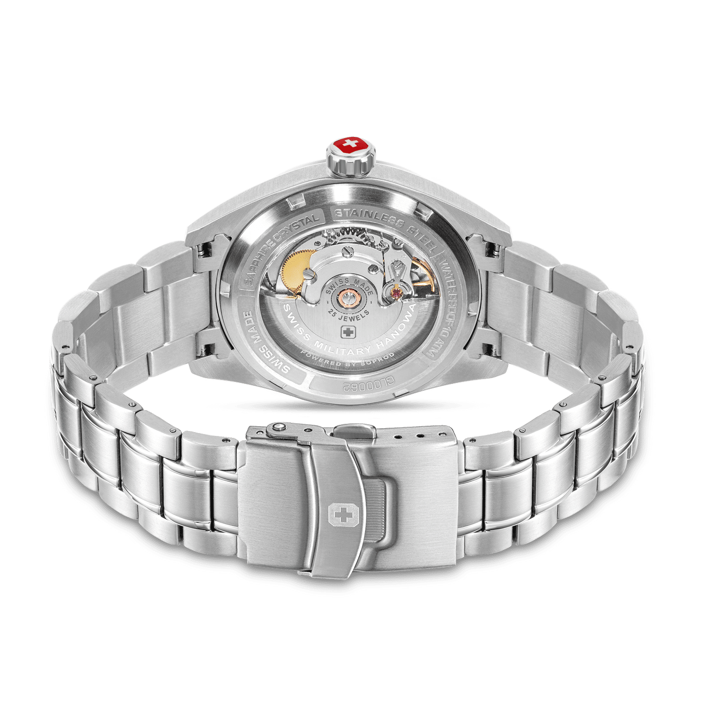 Swiss Military Hanowa Majestic Pioneer SMWGL0006204 Herrenuhr Schwarz • Automatikwerk Soprod P024 • Saphirglas, Bild 5
