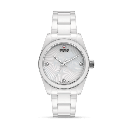 Swiss Military Hanowa Swiss Recruit Lady Ceramic SMWLG0005101 Damen • Saphirglas • 5 ATM Wasserdicht