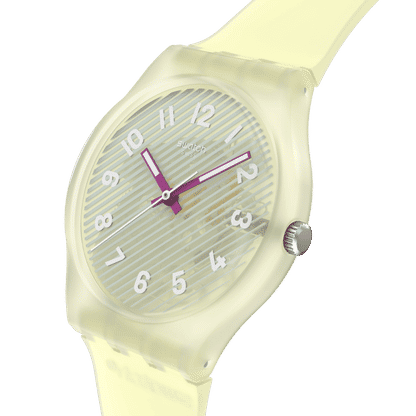 Swatch Originals Medium SO28J102 Armbanduhr Beige • Quarzwerk • 34 mm, Bild 3