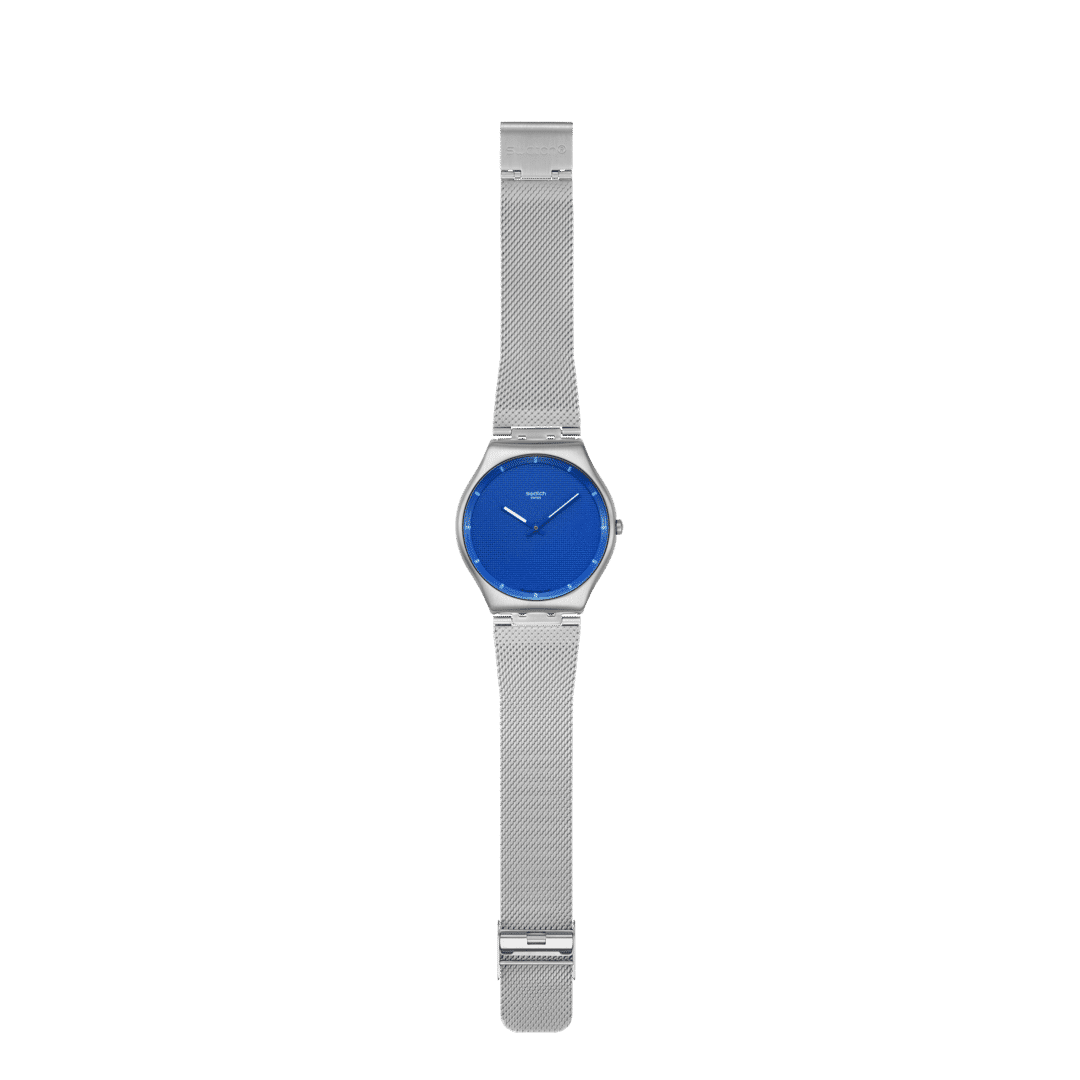 Swatch New Skin Irony SS07S157M Herrenuhr Silber • Ultradünnes Metallgehäuse • Modernes Design, Bild 4