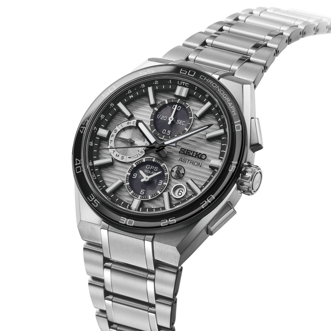 Seiko Astron SSH177J1 Herren Armbanduhr • GPS Solar Chronograph • Saphirglas mit Titan, Bild 2