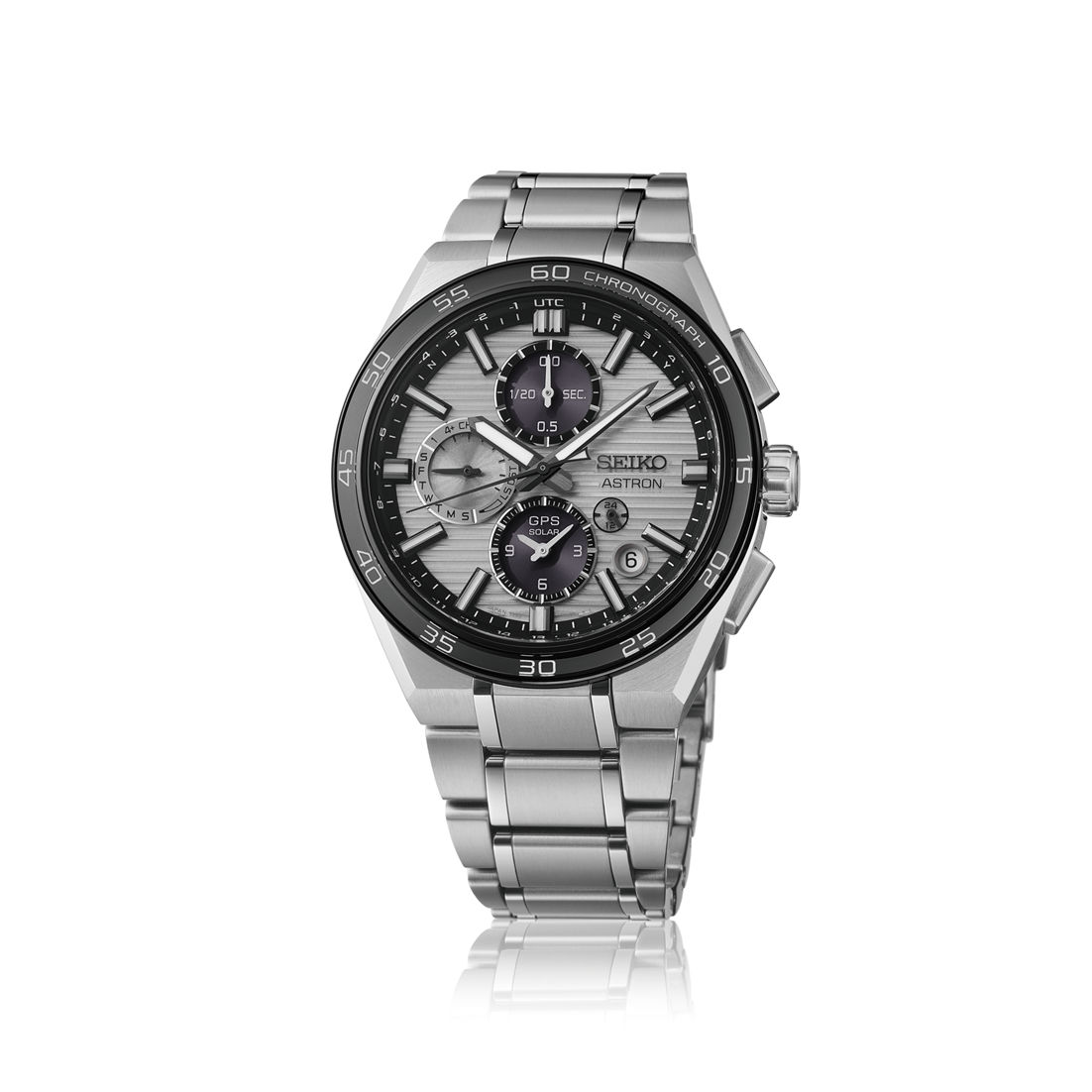 Seiko Astron SSH177J1 Herren Armbanduhr • GPS Solar Chronograph • Saphirglas mit Titan, Bild 4