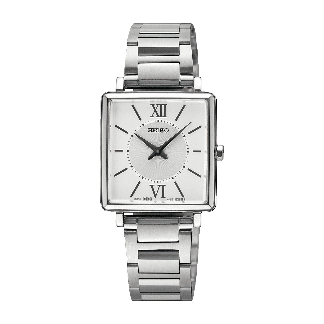 Seiko SWR111P1 Damen Armbanduhr Silber • Hardlex-Glas • 5 ATM Wasserdicht