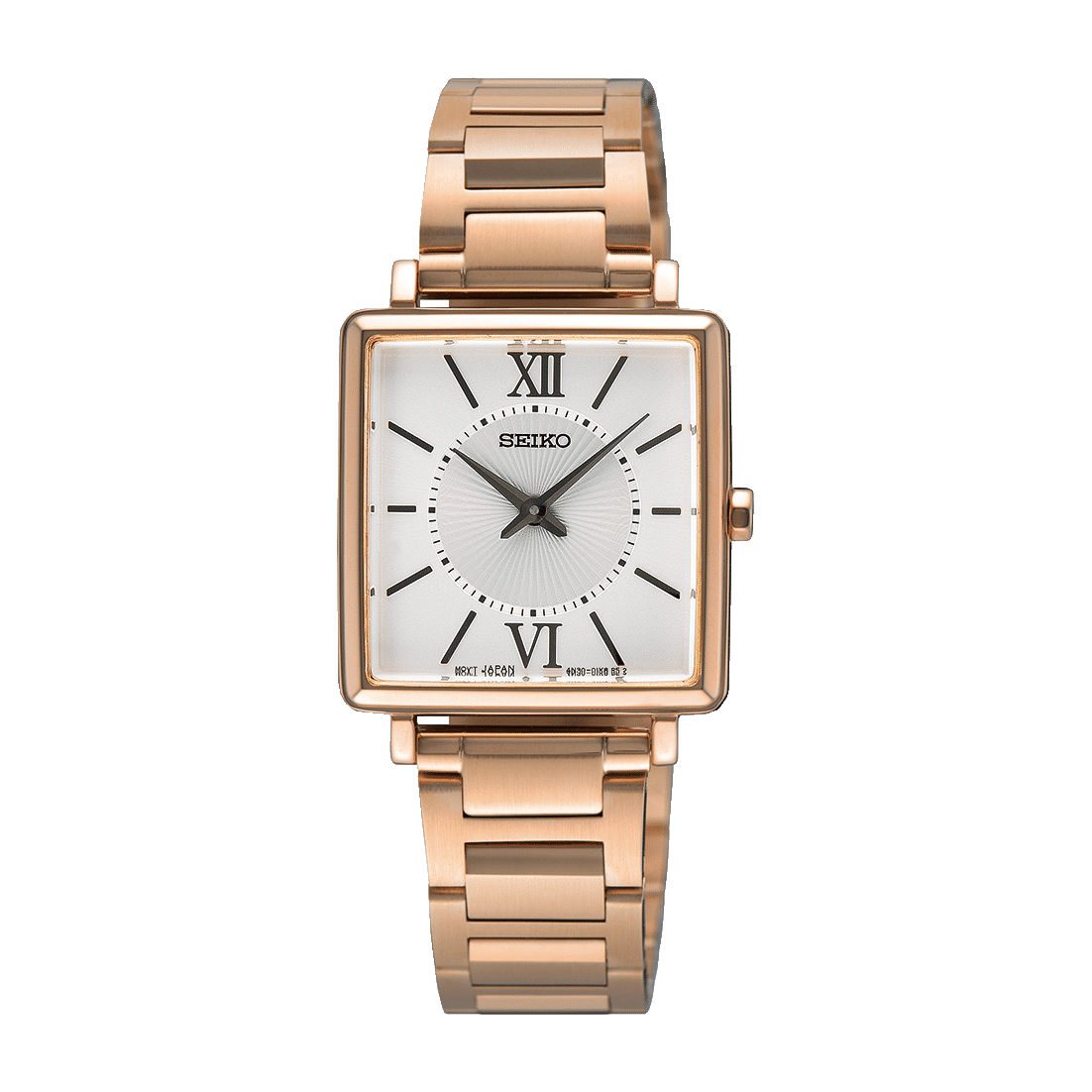 Seiko SWR112P1 Damenuhr Silber • Quarzwerk mit Hardlex-Glas • 5 ATM Wasserdicht