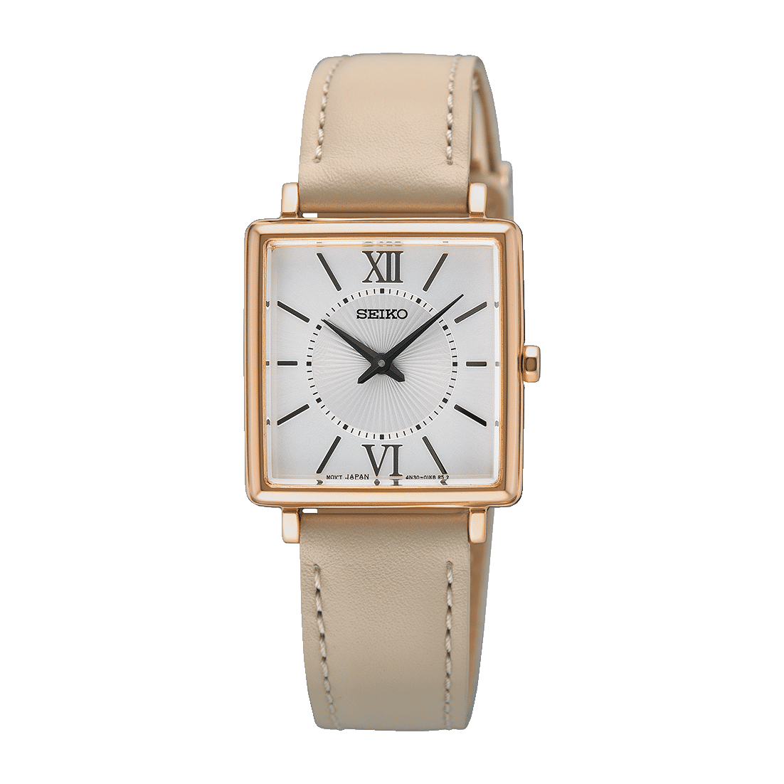 Seiko SWR114P1 Damenuhr Silber • Hardlex-Glas • 5 ATM Wasserdicht
