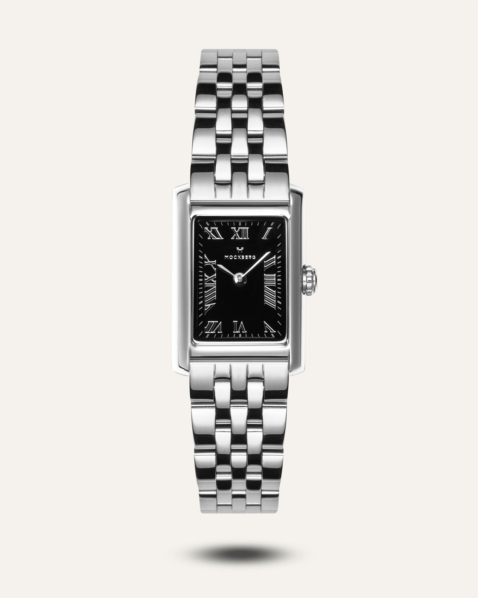 Mockberg Timeless MO244 Damen Armbanduhr Schwarz • Mineralglas • Japanisches Quarzwerk
