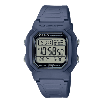 Casio Timeless W-800H-2AVES Herren Armbanduhr Blau • 100-Meter-Wasserdichtigkeit • 10-Jahres-Batterie, Bild 2