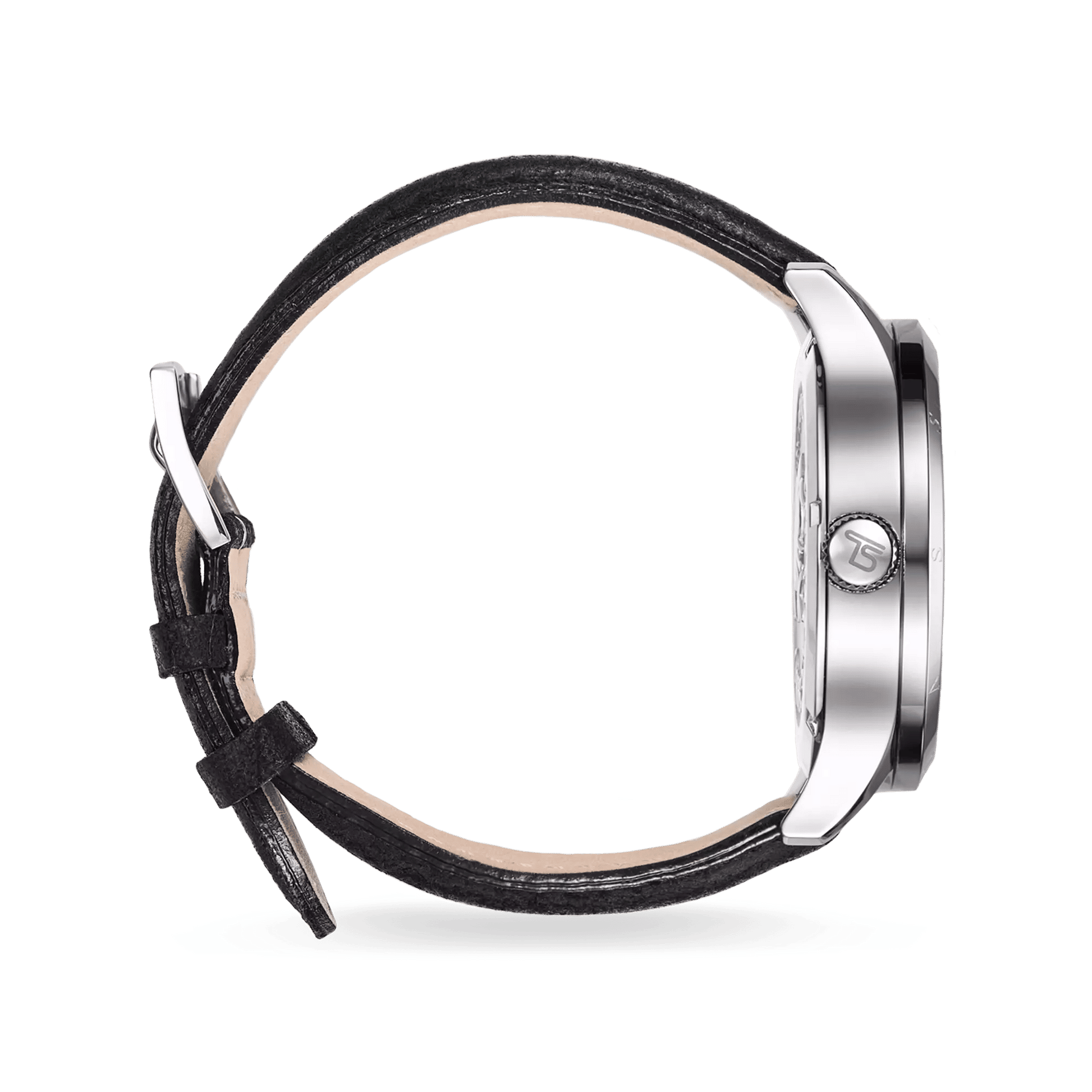 Thomas Sabo Rebel Icon WA0210-218-203 Herrenuhr Schwarz • Mineralglas mit Saphirbeschichtung • Dreidimensionaler Totenkopf