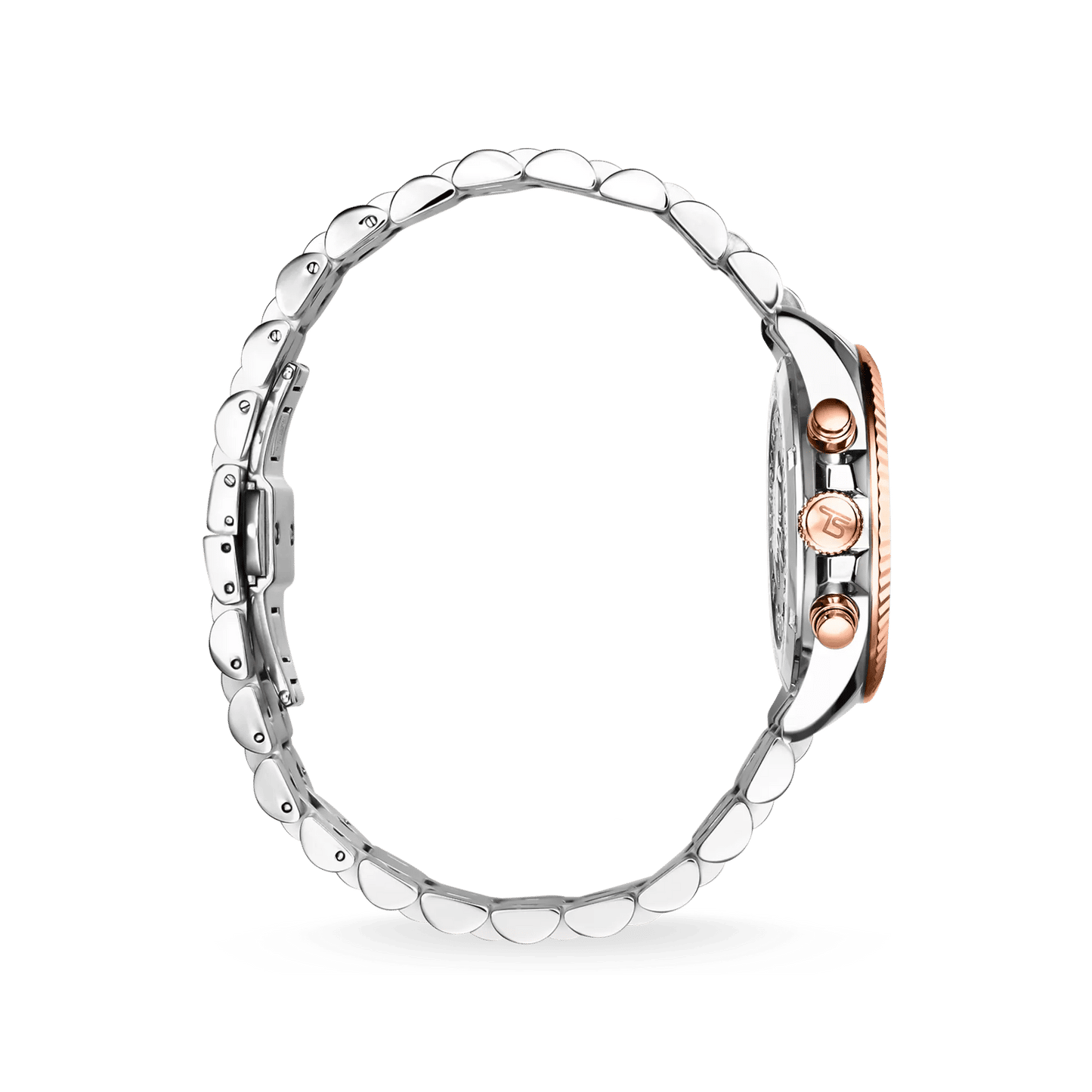 Thomas Sabo Divine WA0221-272-201 Damen Armbanduhr Bicolor • Chronograph • Mineralglas mit Saphirbeschichtung, Bild 3