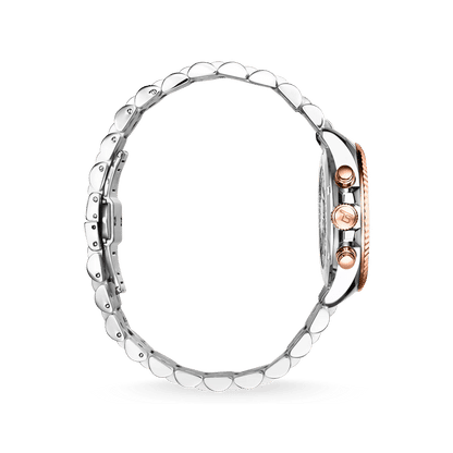 Thomas Sabo Divine WA0221-272-201 Damen Armbanduhr Bicolor • Chronograph • Mineralglas mit Saphirbeschichtung, Bild 3
