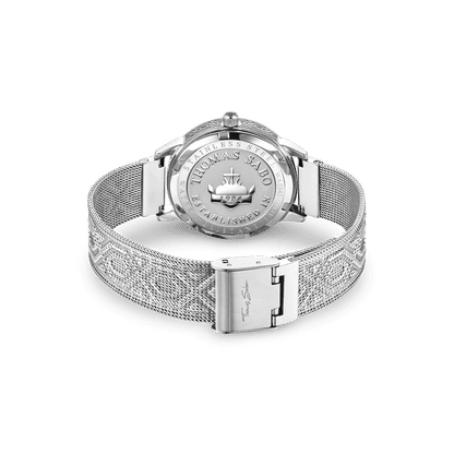 Thomas Sabo Arizona Spirit WA0343-201-215 Damen Armbanduhr Türkis • Mineralglas Saphirbeschichtet • Ethno-Gravuren