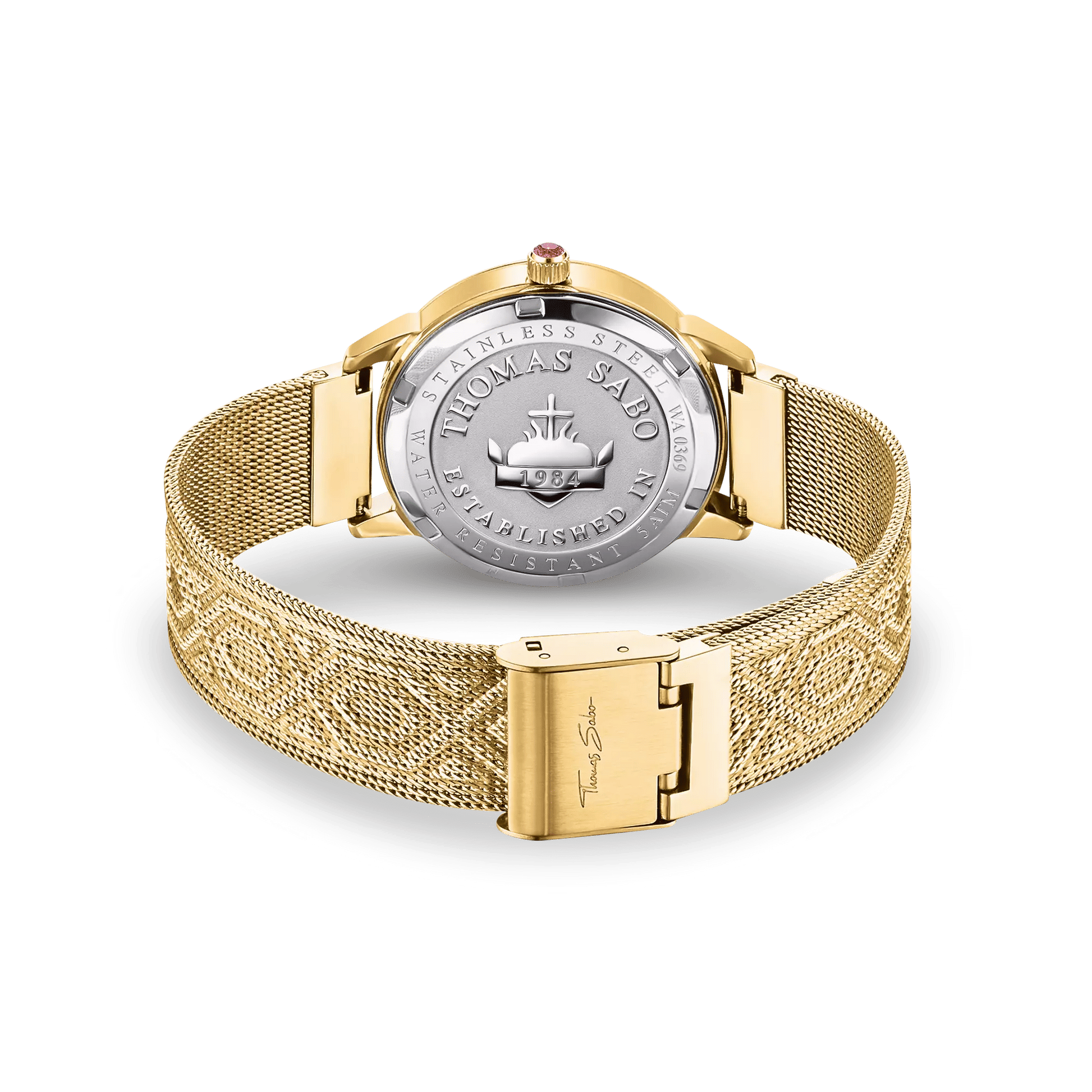 Thomas Sabo Kaleidoskop Libelle WA0369-264-211 Damen • Milanaise-Armband • Saphirbeschichtetes Mineralglas, Bild 2