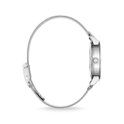 Thomas Sabo Spirit Magic Garden WA0423-201-201 Damenuhr Silber • Milanaise-Armband • Mineralglas saphirbeschichtet, Bild 2