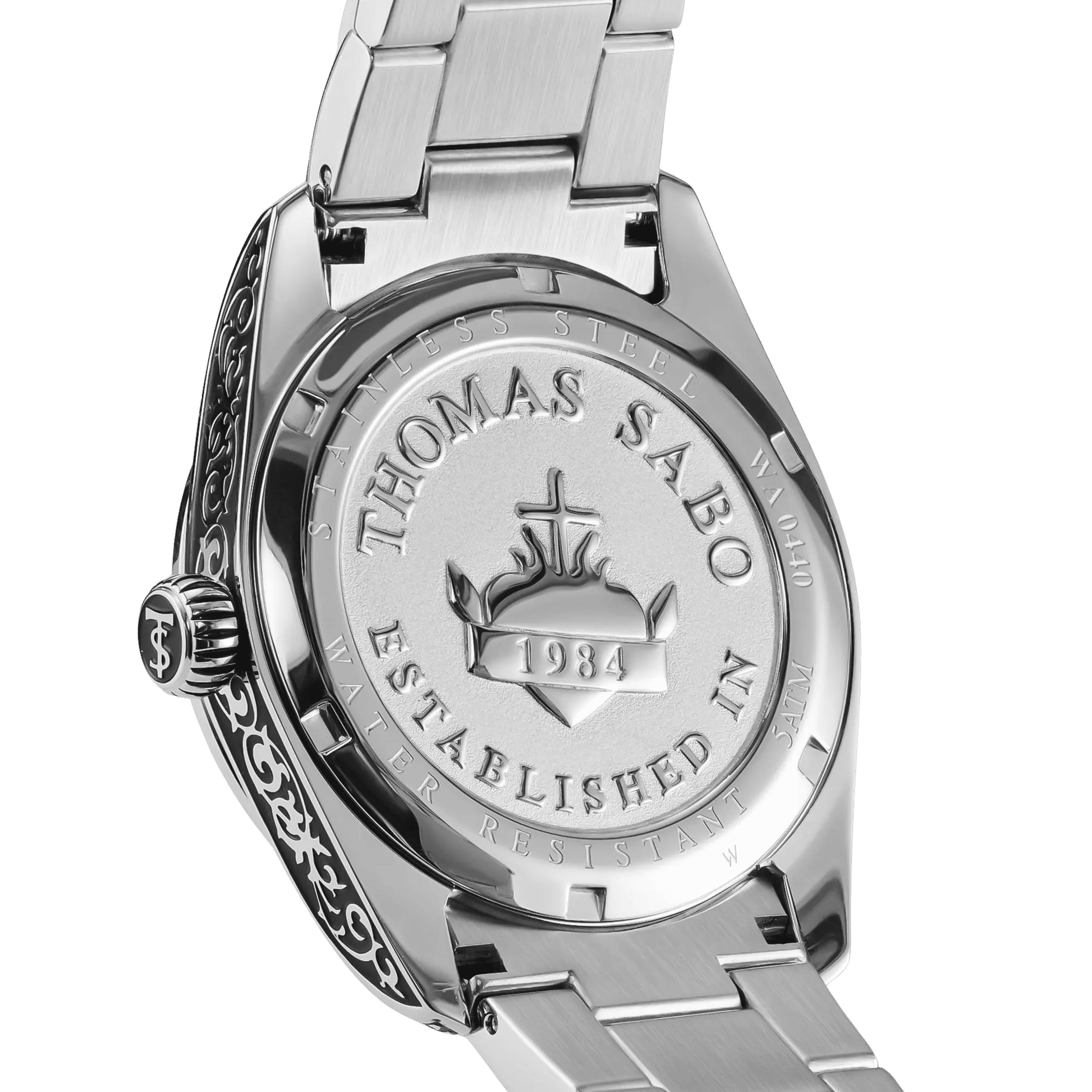 Thomas Sabo Rebel at Heart Revive WA0440-201-211 Herren • Graviertes Edelstahldesign • 5 ATM Wasserdicht, Bild 2