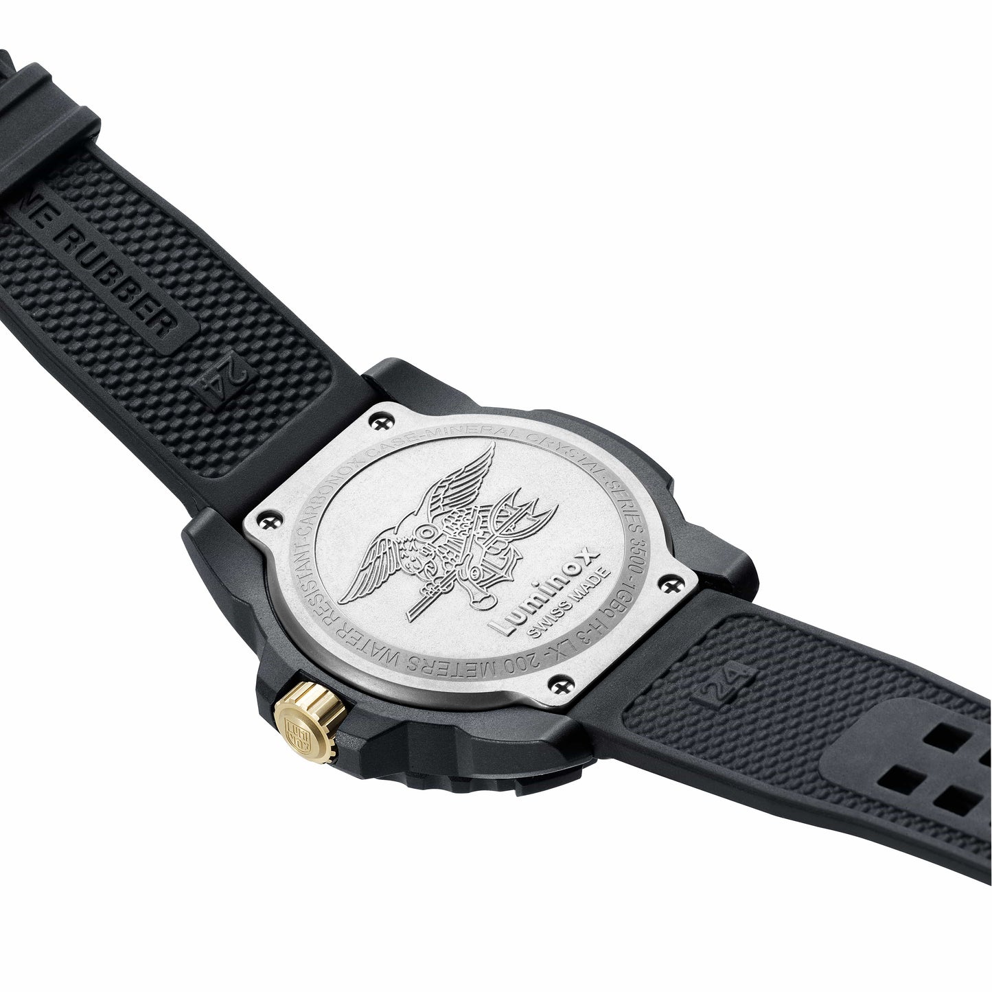 Luminox Navy SEAL XS.3508.GOLD Herren Armbanduhr Schwarz • CARBONOX™-Gehäuse • 25 Jahre Leuchttechnologie, Bild 7
