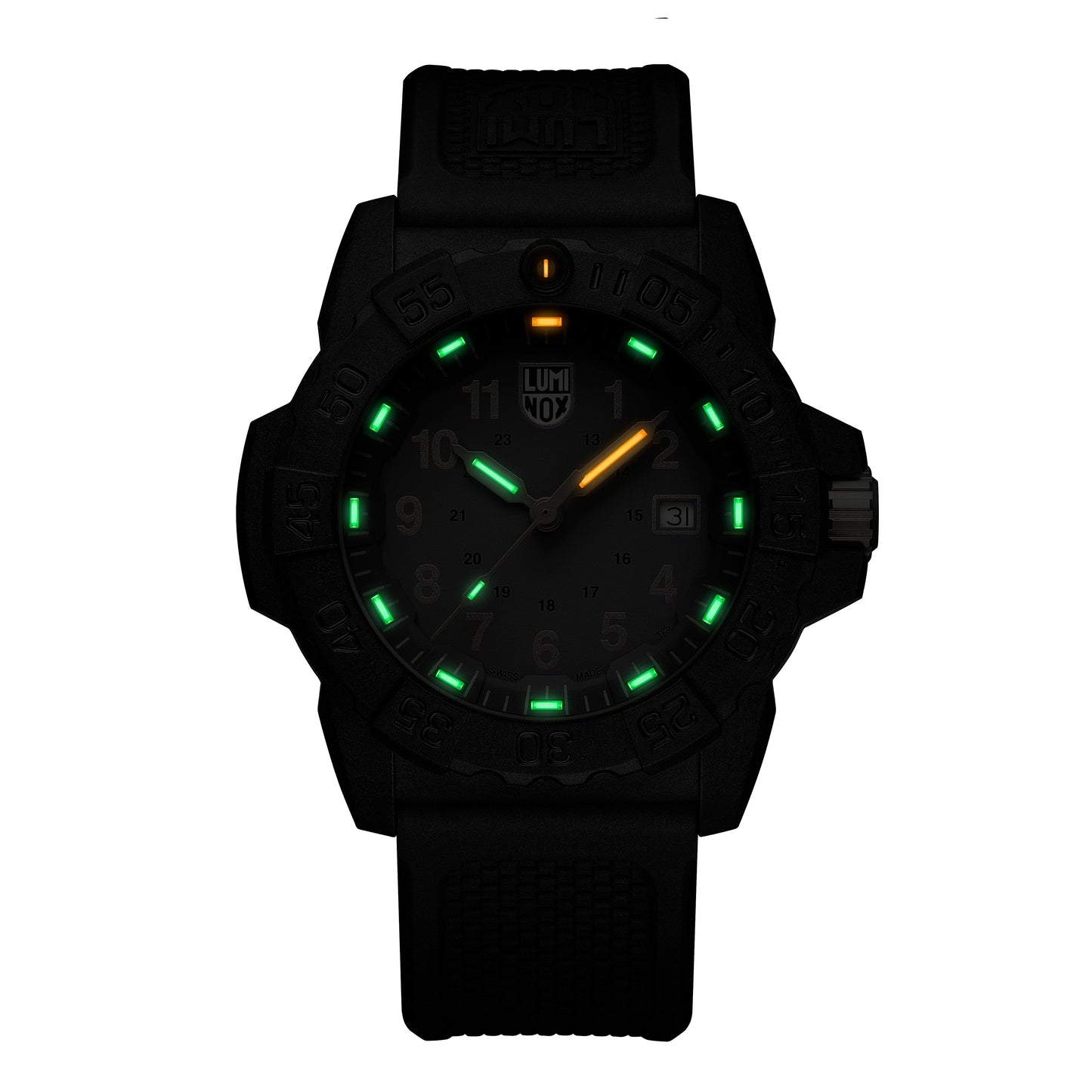 Luminox Navy SEAL XS.3508.GOLD Herren Armbanduhr Schwarz • CARBONOX™-Gehäuse • 25 Jahre Leuchttechnologie, Bild 2