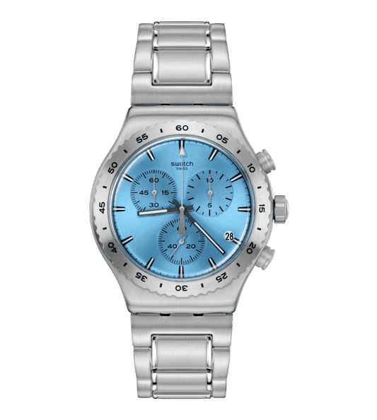 Swatch Irony Chrono New YVS528G Damen • Chronograph • Pfirsichfarben